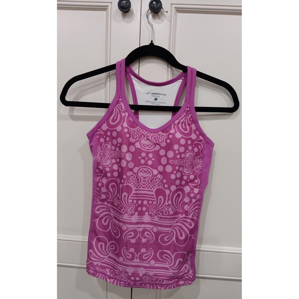 Brooks Running Women's Racerback Tank Top Purple Size Small